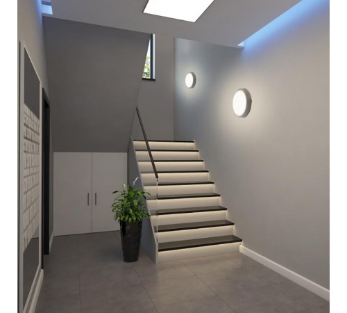 Светильник светодиодный накладной круглый 25W, 2000Lm, 4000K, в пластиковом корпусе, IP20, AL3020  41772  FERON