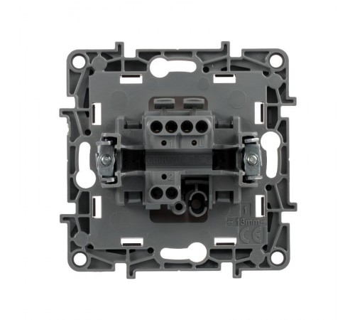 Etika Белый Выключатель 1-клавишный 10А, винтовые клеммы  672201  Legrand