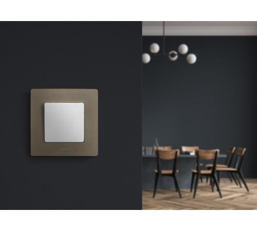 Etika Белый Выключатель 1-клавишный 10А, винтовые клеммы  672201  Legrand