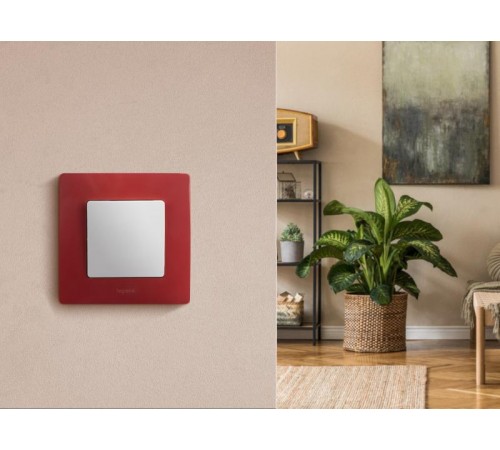 Etika Белый Выключатель 1-клавишный 10А, винтовые клеммы  672201  Legrand