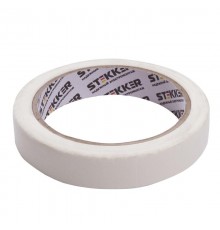 Малярная лента 18 мм, длина 40 м, на бумажной основе, белый  39153  STEKKER