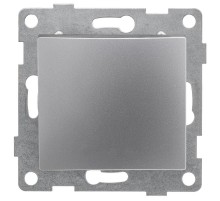 Bravo Выключатель 1кл. 2-х полюсный, СУ , 10А, 250В, серебро  С10В5-004  GUSI Electric