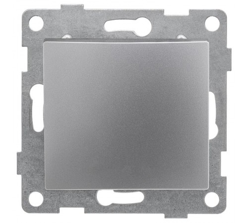 Bravo Выключатель 1кл. 2-х полюсный, СУ , 10А, 250В, серебро  С10В5-004  GUSI Electric