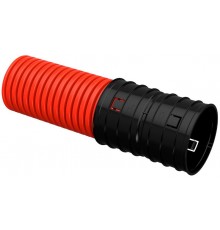 ELASTA Труба гофр. двустенная жесткая ПНД d=125мм (5,7м)  ET-TG13-212-125-D57-K04  IEK