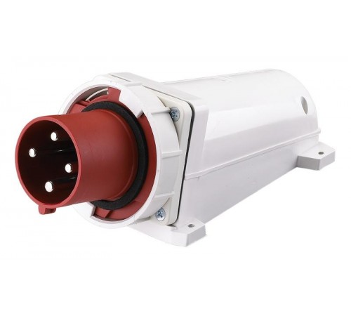 Вилка стационарная 535 3Р+РЕ+N 63А 380В IP67 ВС-102 a  26026DEK  DEKraft