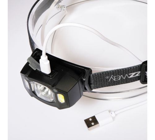 Фонарь AccuH3-L5W-bk (черн.)  .5036703  Jazzway