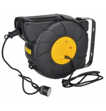 TWIST Катушка УК25 1мест. 2P+PE/25м+2м 3х1,5мм2 автосм.  TW-KP27-16-01-25-02  IEK