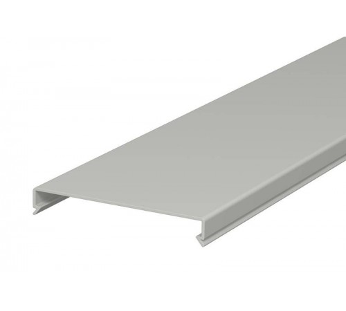 Крышка кабельного канала LK4 100 мм (ПВХ,серый) (LK4 D 100)  6178490  OBO Bettermann