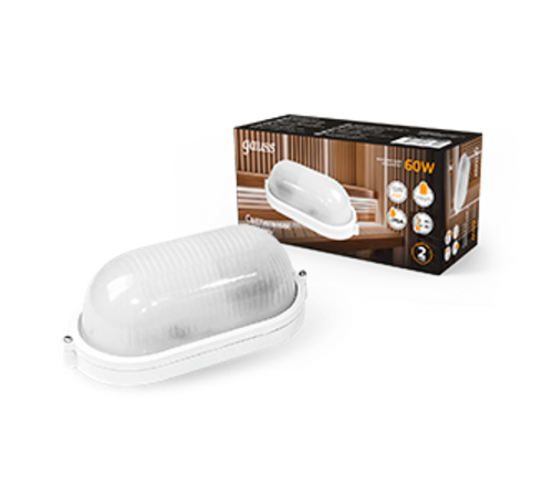 Светильник для ЖКХ НБП IP54 212*160*80 овал лампу Е27 max 60W, 1/12  926602206  Gauss