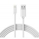 USB кабель для iPhone 5/6/7 моделей original copy 1:1 белый  18-0001  REXANT