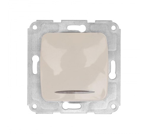 DEA Выключатель 1кл (инд) с/у 10А мех. Беж  KR-78-0231  Kranz