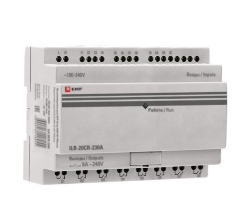Программируемое реле 20 в/в 230В PRO-Relay EKF PROxima  ILR-20CR-230A  EKF