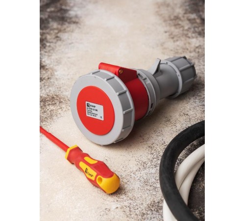 Розетка переносная 2242 3Р+РЕ 32А 380В IP67 EKF PROxima  ps-2242-32-380  EKF