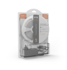 Лента светодиодная Basic в комплекте LED 2835/120 12V 12W/m 1200lm/m 3000K 8mm IP65 5m 1/50  BT070  Gauss