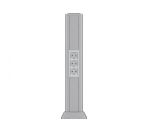 Колонна алюминиевая 0,71 м, цвет серый муар, RAL 9006  09594  DKC