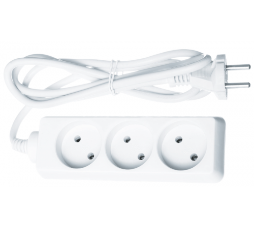 Удлинитель 61 308 NPE-S-03-150-X-2x1 б/з 3 гн. 1.5м 61308 Navigator