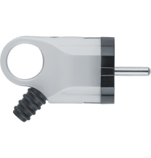 Вилка NCA-PL03-16A-E-WH угловая с/з белая  61361  Navigator