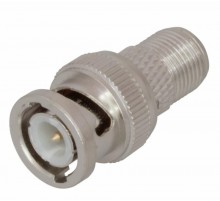 Переход штекер BNC - гнездо F  05-3201  REXANT