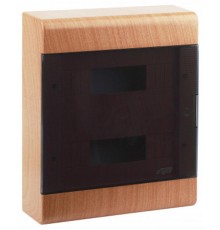 Щиток тусо о/п на 24 мод. с двер. 370х302х95мм  бук на светлой основе  68324-38М  Рувинил