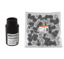 Патрон подвесной карболитовый Е14 черный  SQ0335-0003  TDM