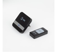 Звонок дверной C94 беспроводной, от сети, черный, 52 мелодии  Б0054085  ЭРА