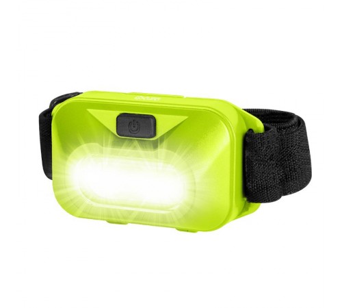 Фонарь светодиодный налобный H9-L1W-gn 1Вт COB, 3xAAA, зел.  .5041653  ФАZА