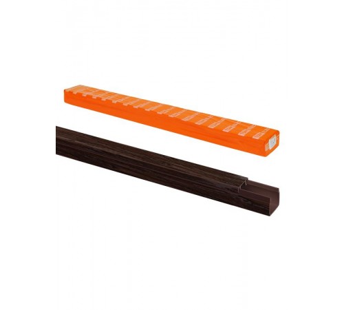 Кабель-канал 12х12 (2 м = 1 шт) "ЭКО" 3D венге  SQ0402-2401  TDM