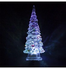 Фигура световая  "Елочка" LT130 , 1диодов  RGB, 3*AG13, 140мм, IP20  32379  FERON