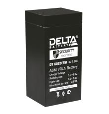DT 6023 (75) Delta Аккумуляторная батарея  4614010040025  DELTA