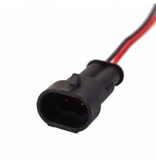 DJ7021-1.5-11 автомобильный разъем штекер с проводом 20 см  16-0302-9  REXANT