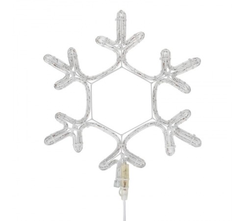 Фигура Снежинка цвет свечения синий, размер 45х38 см  501-363  NEON-NIGHT