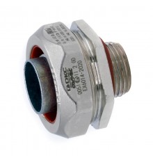 Взрывозащищенная Ex e муфта металлорукав-коробка. DN35 мм. M40х1,5.Ник. латунь. IP66/67  EX6014-4035  DKC