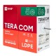 Кабель витая пара TERACOM PRO Cat.5E U/UTP 4 пары solid внешний 24AWG черный упак. 305м  TRP-5EUTP-04PE-BK-OUT3  EKF