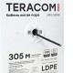 Кабель витая пара TERACOM PRO Cat.5E U/UTP 4 пары solid внешний 24AWG черный упак. 305м  TRP-5EUTP-04PE-BK-OUT3  EKF