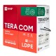 Кабель витая пара TERACOM PRO Cat.5E U/UTP 4 пары solid внешний 24AWG черный упак. 305м  TRP-5EUTP-04PE-BK-OUT3  EKF