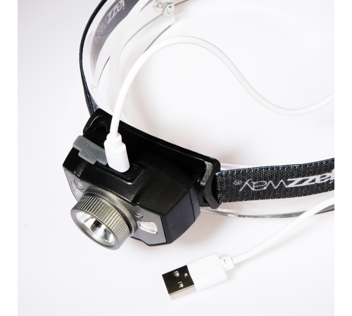 Фонарь AccuH1-L5WZ-bk (черно-сер.)  .5036642  Jazzway