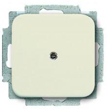 Заглушка с суппортом, серия Busch-Duro 2000 SI, цвет слоновая кость  1715-0-0318   2CKA001715A0318  ABB