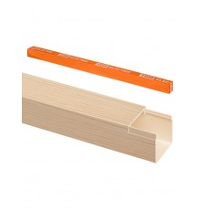 Кабель-канал 25х25 (4 шт по 1 м) "ЭКО" 3D сосна (розн.упак.)  SQ0402-4306  TDM