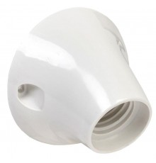 Патрон угловой Е27 пластик белый IEK  EPP13-04-01-K01  IEK