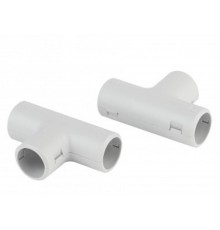 Тройник соедин. для трубы 25мм разъемн.  Т01225(20)  Рувинил