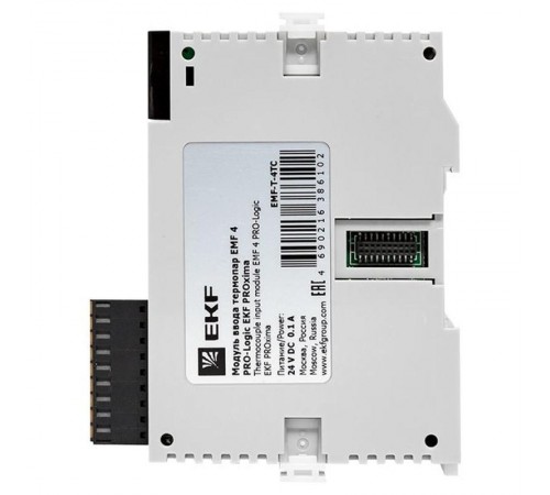 Модуль ввода термопар EMF 4 PRO-Logic (с поверкой)  EMF-T-4TC-V  EKF