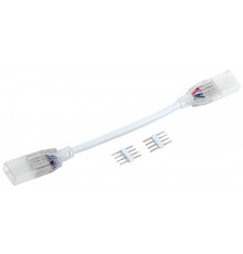 Коннектор 5шт RGB 14мм (разъем-10см-разъем)  LSCON14-RGB-212-05  IEK