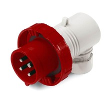 Вилка кабельная угловая IP67 32А 3P+E 400В  DIS2263236  DKC