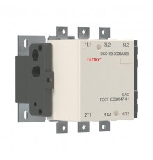 Магнитный контактор DSC150-3C00A230 150А 75кВт (AC3)  кат 220В AC  DSC150-3C00A230  DKC