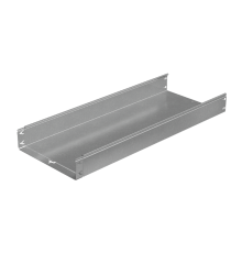 Лоток неперф. 100х400х1,0 L6000 мм "Быстрый монтаж ПЛЮС" HD  LNplus100-400-1.0-6000 HD  КМ - профиль