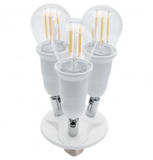 Патрон для ламп 230V Е27-3*Е27, LH62  41219  Feron