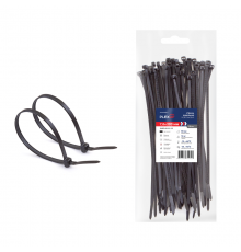 Хомут 7,6х300мм нейлон черный (100шт)  SHN76-30-02-100  PLEXUP