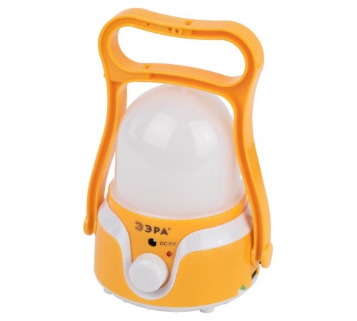 Фонарь кемпинговый светодиодный KA-801 "Гном" аккумуляторный 4Вт, 1700мАч 5V, USB, подвес + диммер  Б0054040  ЭРА