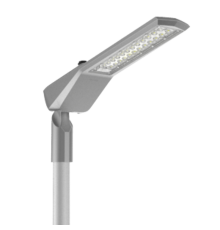 Светильник светодиодный консольный уличный Levante M Parking 80Вт d отв. 60мм 5000K RAL7045 сер муар DALI ZHAGA  V1-S1-70760-40Y24-6608050  VARTON