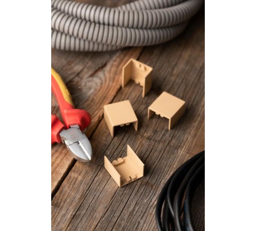 Соединитель (25х16) (4 шт) Plast EKF PROxima   под светлое дерево    conl-25-16x4   EKF